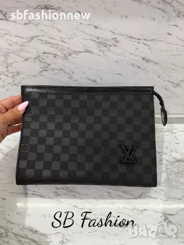 Черен клъч Louis Vuitton, снимка 4 - Портфейли, портмонета - 55945032