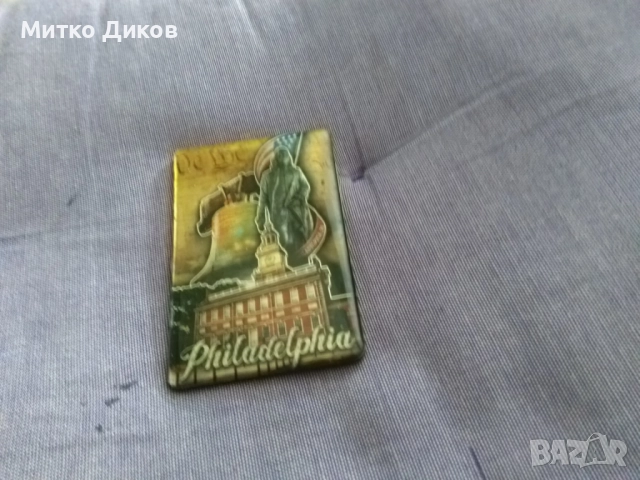 Магнит нов Филаделфия САЩ, снимка 2 - Колекции - 52903092