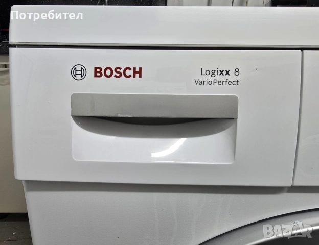 Пералня BOSCH Logixx 8 ГЕРМАНИЯ А +++ 8кг/1400 оборота, снимка 4 - Перални - 53223047