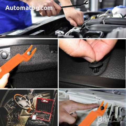 Универсални щипки Automat, 415бр, За Ford, Nissan, Hyundai, Bmw,  Honda, снимка 3 - Аксесоари и консумативи - 42702895