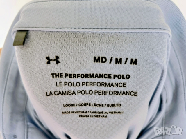 Under Armour поло блуза, снимка 4 - Блузи - 51913036
