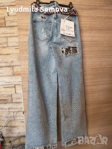 Страхотни дамски дънки , снимка 2 - Дънки - 52791494