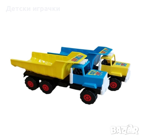 Камион самосвал с подвижна каросерия 59см , снимка 2 - Коли, камиони, мотори, писти - 52777103