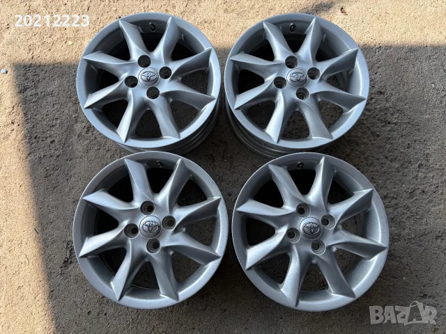 4 броя алуминиеви джанти за Тоyota Yaris 15