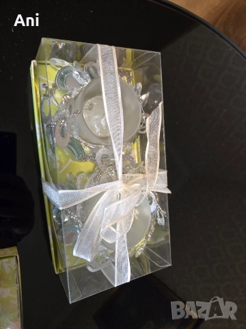 Опаковани свещници за подарък , снимка 6 - Декорация за дома - 52728906