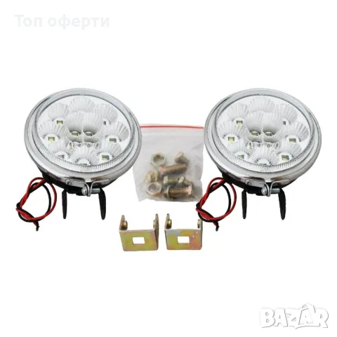 Дневни светлини 009-12 6000К диаметър-90мм., снимка 3 - Аксесоари и консумативи - 49358258