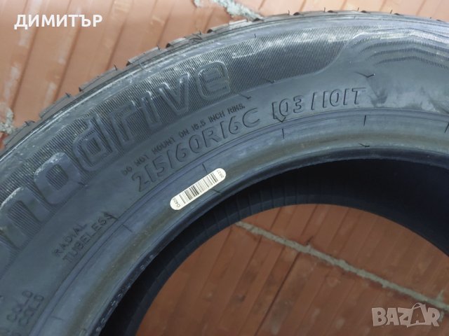 Само 1бр.НОВА лятна DUNLOP 215/60/16C DOT4218-ЦЕНАТА Е ЗА БРОЙ, снимка 4 - Гуми и джанти - 42734331