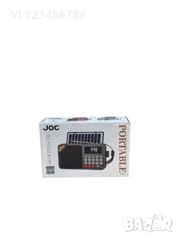 Fm стерео радио, JOG-H6108 соларно или от тайп C ; Bt, Tf  MP3, снимка 6 - Друга електроника - 53478399