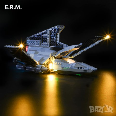 BRIKSMAX Led Lighting Kit for The Bad Batch Attack Shuttle - Съвместим с Lego 75314 Building Blocks , снимка 4 - Колекции - 41169664