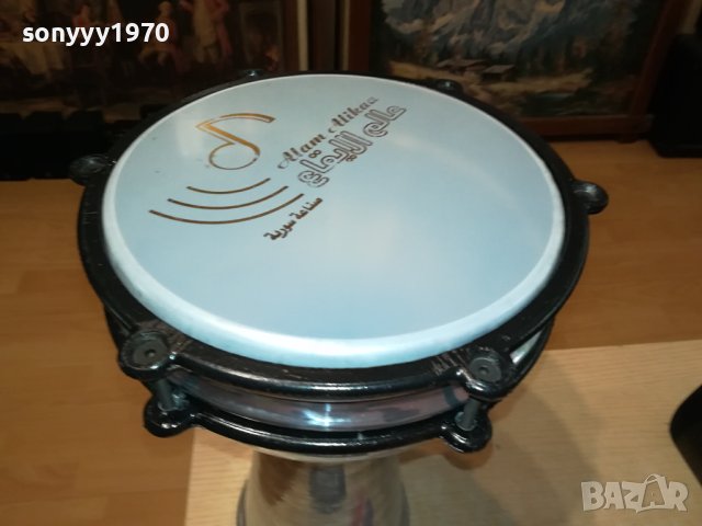 ГОЛЯМА ТАРАМБУКА 40Х25СМ ИНОКС И БЯЛО 2707231224, снимка 6 - Ударни инструменти - 41674543