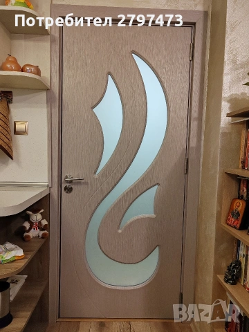 3 броя интериорни врати едната почти нова, снимка 2 - Други стоки за дома - 53742830