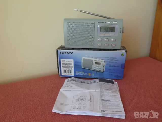 ново,Sony ICF-M410L Portable Radio,2001, снимка 1 - Радиокасетофони, транзистори - 49607416