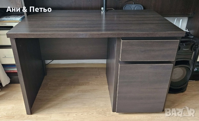 Практично бюро в цвят венге, снимка 6 - Бюра - 52172918