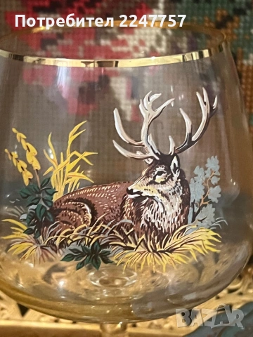 Сет порцелан с ловен мотив, снимка 7 - Антикварни и старинни предмети - 53032086