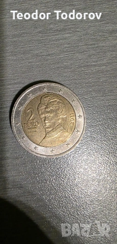 Продавам Колекционерска австрийска монета 2 евро