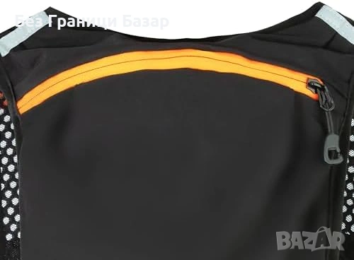 Нова Раница жилетка за бягане 5L лека регулируема със светлоотразители, снимка 4 - Други спортове - 53843097