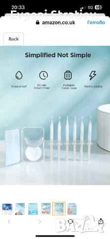 Комплект за избелване на зъби, снимка 6 - Други - 41461555