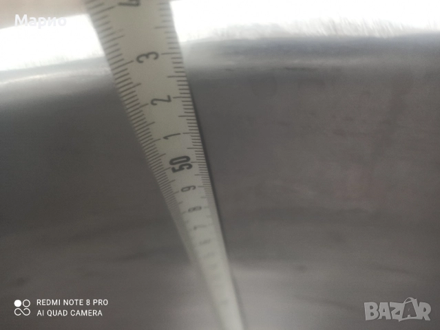 хромникелова тенджера 110 литра, снимка 6 - Съдове за готвене - 52095791