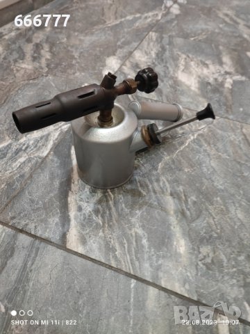 G. Barthel Бензин/газьол горелка Германия, снимка 4 - Антикварни и старинни предмети - 41988060