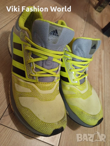 Adidas мъжки маратонки в жълт цвят, снимка 2 - Маратонки - 53183368