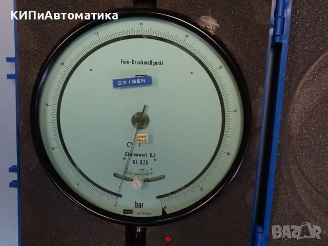 образцов манометър WIKA 341.11.250 (0-60)Bar precision test pressure gauge, снимка 2 - Резервни части за машини - 50505256