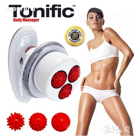 🍊 Tonific Антицелулитен Масажор (3 в 1) – Тройни Глави, 2700+ Оборота/мин, снимка 5 - Масажори - 52552648