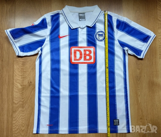 Hertha BSC / Nike - футболна фланелка на Херта Берлин 2009, снимка 12 - Футбол - 51553321