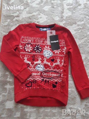 Desigual  Нова блузка- 5-6год, снимка 3 - Детски Блузи и туники - 34052690