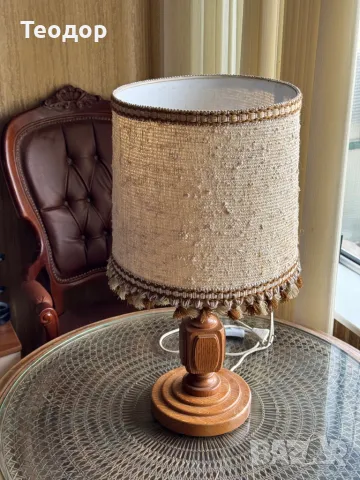 Голяма ретро лампа- Настолна
