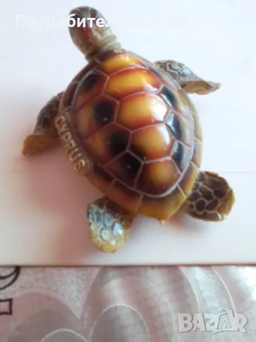 Статуетка-сувенир  водна костенурка , снимка 4 - Статуетки - 49597101