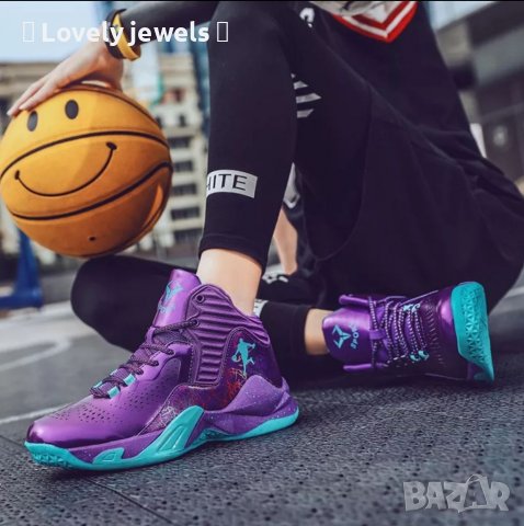 Маратонки лилави с тюркоаз дамски, снимка 3 - Маратонки - 39204081