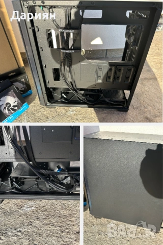 Компютърна кутия Cougar DarkBlader X5 Black, снимка 3 - Захранвания и кутии - 53541632