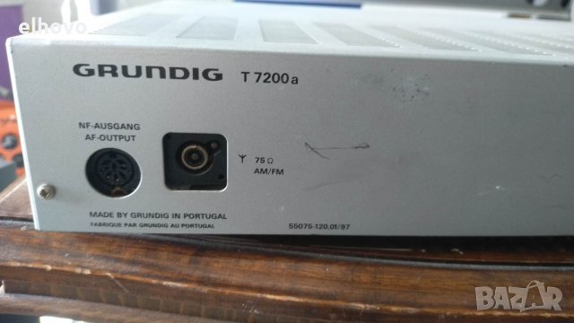 Стерео тунер Grundig T 7200 -1, снимка 11 - Ресийвъри, усилватели, смесителни пултове - 39345640