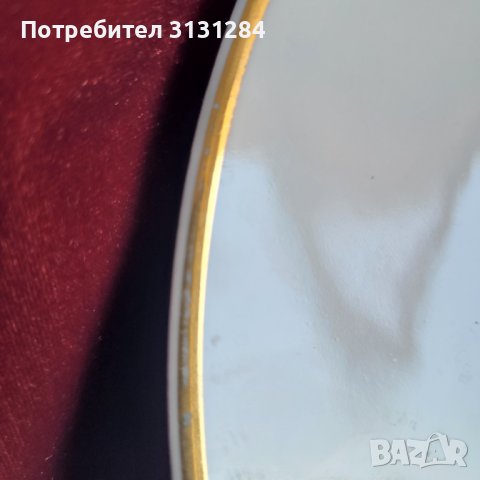 Scherzer Bavaria порцеланова декоративна чиния "Овчарка" Германия, снимка 3 - Колекции - 41564580
