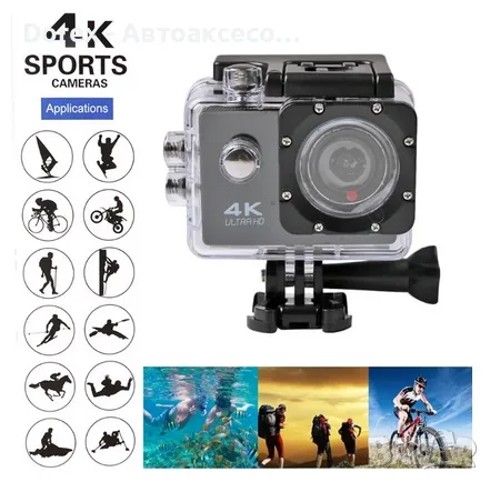Камера DVR екшън за каска 4K Ultra HD, снимка 2 - Аксесоари и консумативи - 55834366