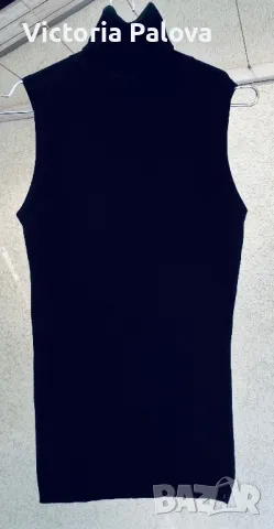 Черно поло без ръкави HALLHUBER DONNA Германия, снимка 2 - Корсети, бюстиета, топове - 47655790