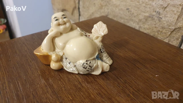 Фигура на Щастлив Буда , снимка 2 - Други ценни предмети - 51092701