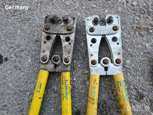 Klauke knipex кербовъчни клещи рязане на кабели, снимка 3 - Клещи - 36332518