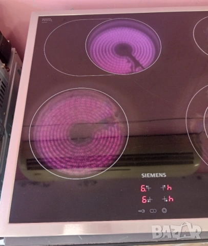 Печка за вграждане с керамичен плот  SIEMENS, снимка 9 - Печки, фурни - 53642786
