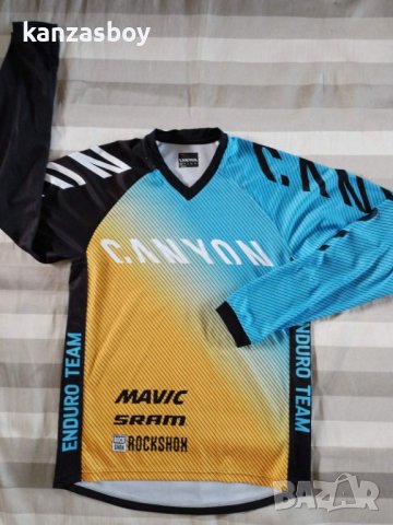 canyon pure cycling - ендуро блуза КАТО НОВА, снимка 4 - Спортни дрехи, екипи - 41480145