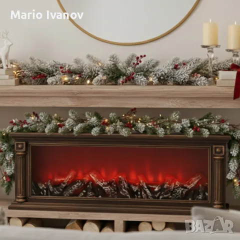 LED камина с ефект на жар – уют и атмосфера без дим и огън