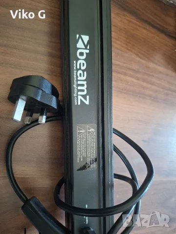 BeamZ BUV93 UV LED лента, 8x 3W, снимка 2 - Лед осветление - 56294841