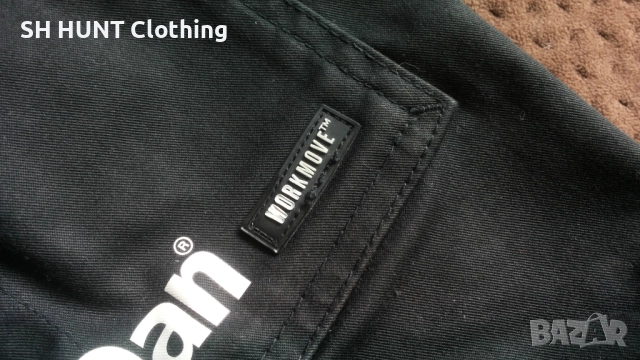 L.Brador 1842PB Stretch Work Trousers 46 / S работен панталон с от части еластична материя W4-271, снимка 11 - Панталони - 52046771