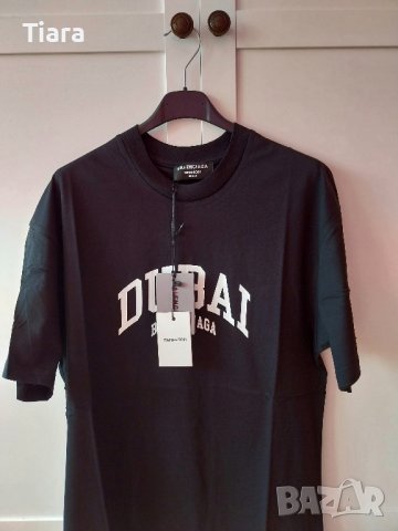 BALENCIAGA DUBAI - тениска, снимка 6 - Тениски - 40888354