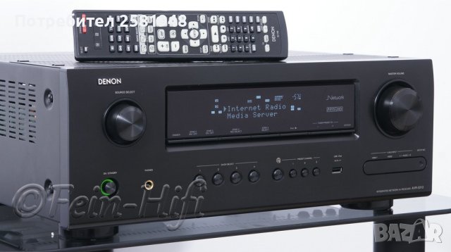 Denon AVR-3312 - Топ модел 7.2 канален Network ресивър с USB и 3 зони, снимка 5 - Ресийвъри, усилватели, смесителни пултове - 42184339