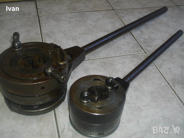 Плашка Водопроводна За Направа На Резби На Тръби-Професионал-Немска 1/4-1Цол/Холандска 1/4-1 1/2 Цол, снимка 2 - Други инструменти - 40193314