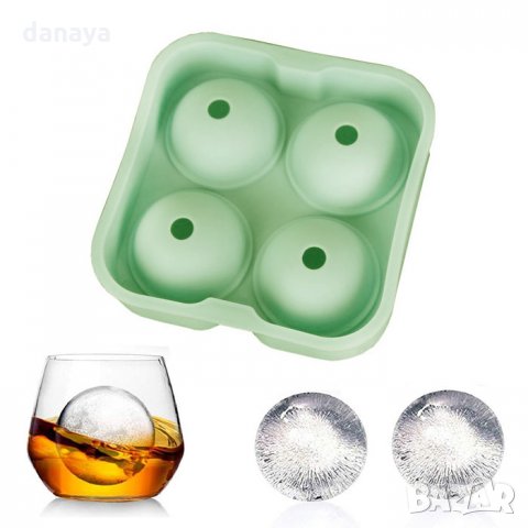 1822 Пластмасова форма за лед Топки Spherical Ice mold, снимка 9 - Форми - 30915380