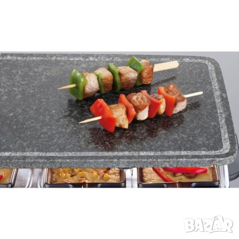 Раклет грил Severin RG 2374 с естествен камък, 1700 W, снимка 7 - Скари - 41512580