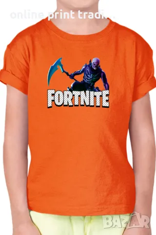 Детска тениска Фортнайт Fortnite Skull Trooper 03, снимка 9 - Детски тениски и потници - 48524418