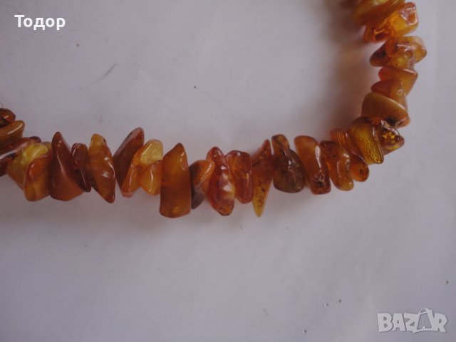 Страхотно колие от натурален кехлибар , снимка 2 - Колиета, медальони, синджири - 41224417